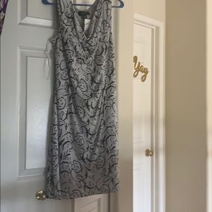 Silver sparkly dress